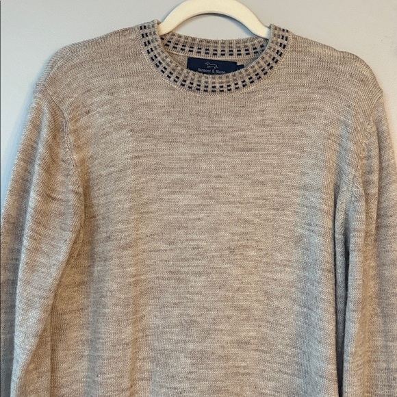 Harmont & Blaine sweater Wool blend material with crew-neckline Color beige - Picture 7 of 9